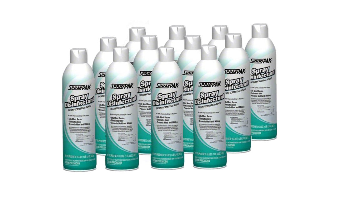 SprayPak® Spray Disinfectant - 16.5 oz. Case of 12