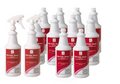 SPARTAN TB-Cide Quat Cleanerd / Disinfectant, Lemon Scent, 32 Fl.oz, 12 Per Case,Two Triggers